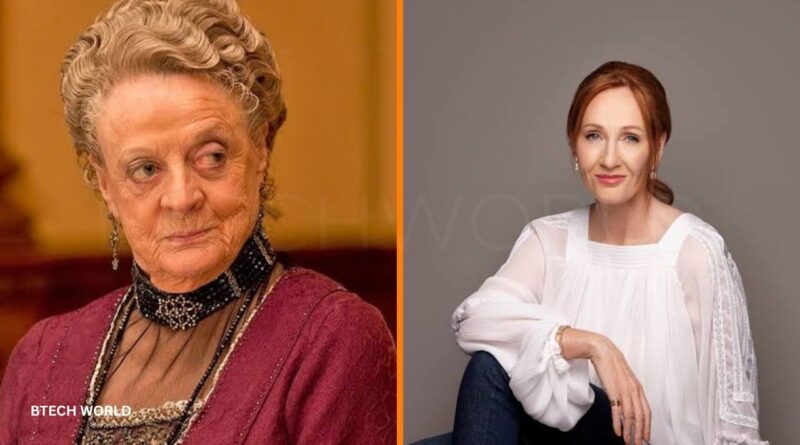 Maggie Smith and JK Rowling