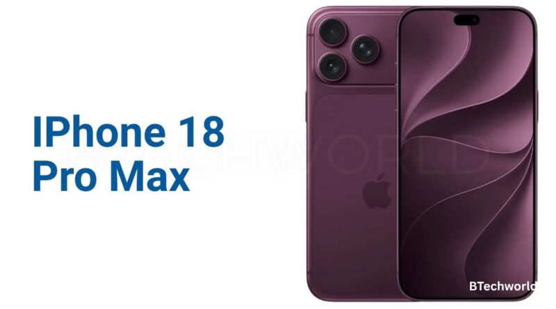 iPhone 18 Pro Max