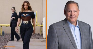 Tyra Banks and Greg Hayes